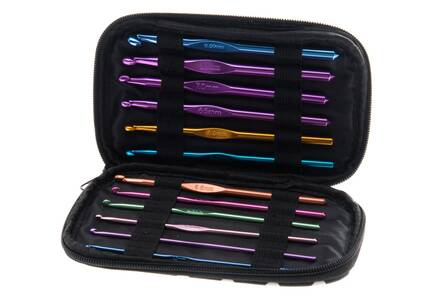 Virkkuukoukkusetti 12kpl/pkt KEHRÄ - Käsityötarvikkeet - 156400 - 1