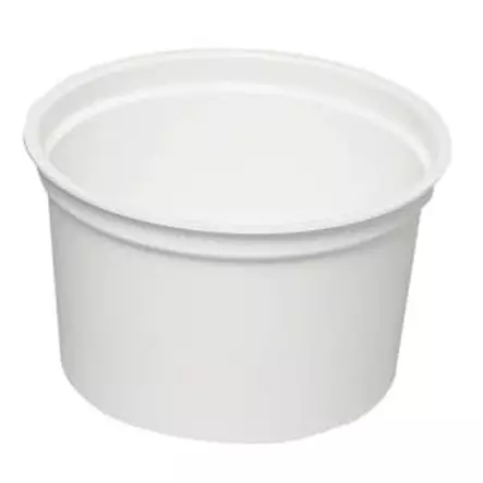 Näytepurkki ABENA 300 ml valkoinen PP - Näytepurkit - 183750 - 1