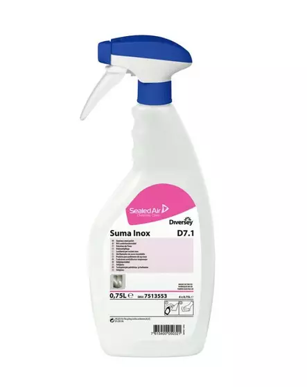 Puhdistusaine 750ml SUMA Inox D7.1 - Muut erikoispesuaineet - 181740 - 1