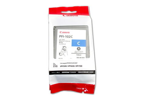 CANON PFI-102C mustesuihku - Mustesuihkuvärit Canon - 121670 - 1