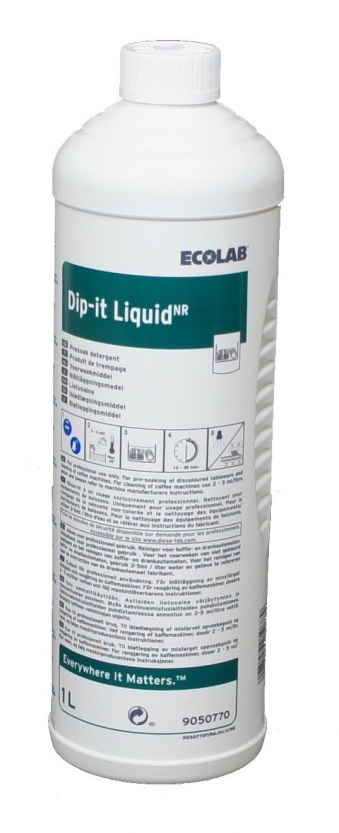 Esiliotusaine 1L ECOLAB Dip-it Liquid NR - Astianpesuaineet ja keittiön puhtaus - 162710 - 1