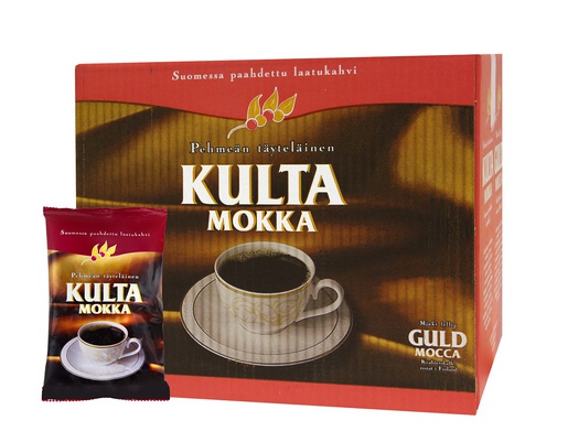 Kahvi 50x80g KULTA MOKKA - Kahvit, teet ja kaakaot - 154250 - 1