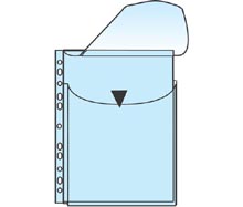 Kansiopaljetasku A4 läpällä HSK PVC - Palje- ja patenttitaskut - 127380 - 1