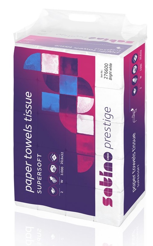 Käsipyyhe WEPA Prestige W-taitto - Liuskakäsipyyhkeet ja annostelijat - 156470 - 1