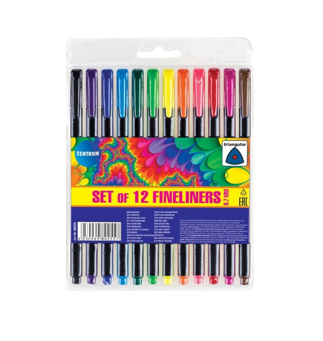 Kuitukärkikynäsarja 0,7mm CENTRUM - Kuitukärkikynät - 160630 - 1