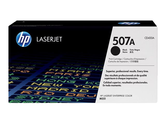 Värikasetti HP 507A CE400A laser - HP laservärikasetit ja rummut - 146870 - 1