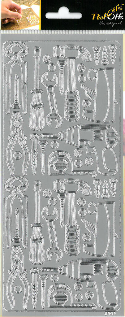 Ääriviivatarra työkalut - Tarrat ja tarrakirjat - 148670 - 1