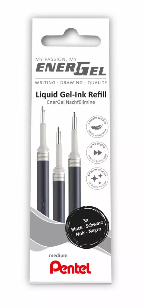 Geelikynän säiliö 0,7mm PENTEL Energel - Geelikynät - 186020 - 1