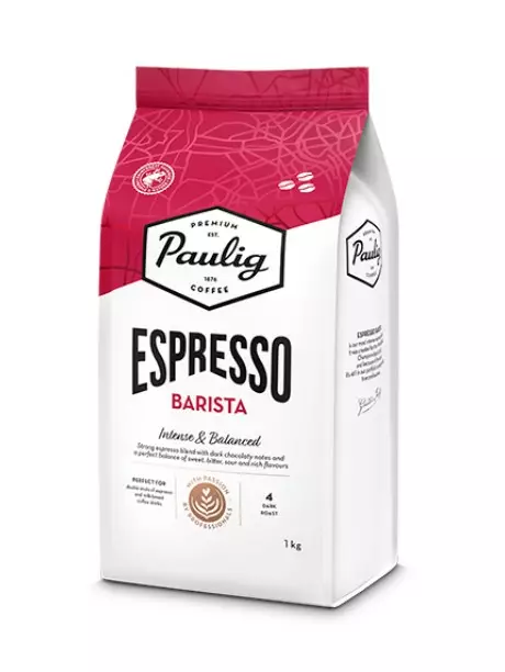 Kahvipapu 1kg PAULIG Espresso Barista - Kahvit, teet ja kaakaot - 158480 - 1