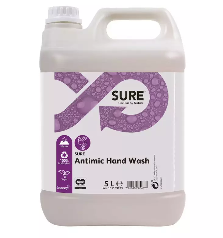 Desinfioiva käsisaippua 5L SURE Antimic - Saippuat ja annostelijat - 186280 - 1