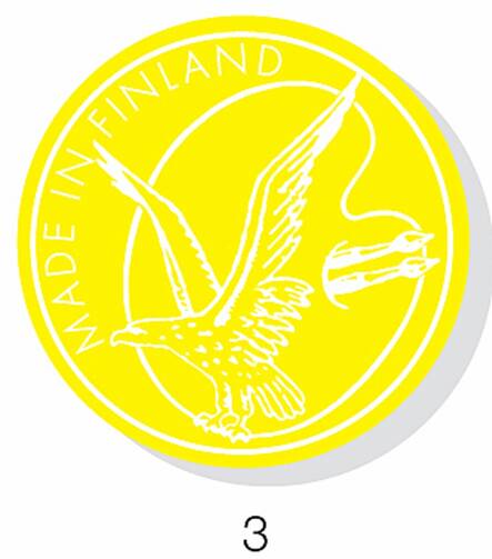 Peitevärinappi nro 03 WENNSTRÖM - Vesi- ja peitevärit sekä siveltimet - 102681 - 1