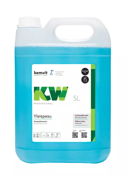 Yleispuhdistusaine 5L KW Yleispesu - Yleispuhdistusaineet - 127121 - 1