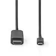 USB-C Sovitin Nedis 2m - Kaapelit ja kaapelikourut, jatkojohdot - 182541 - 2