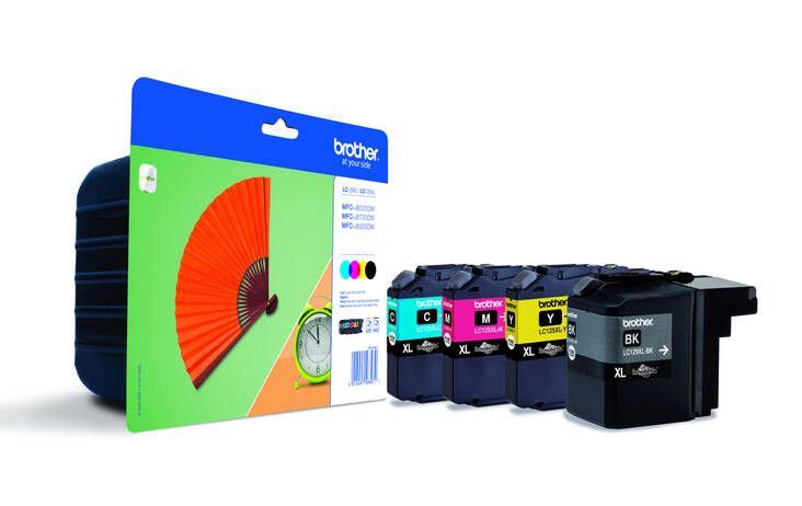 BROTHER LC129XL mustesuihku 4 väriä - Mustesuihkuvärit Brother - 133211 - 1