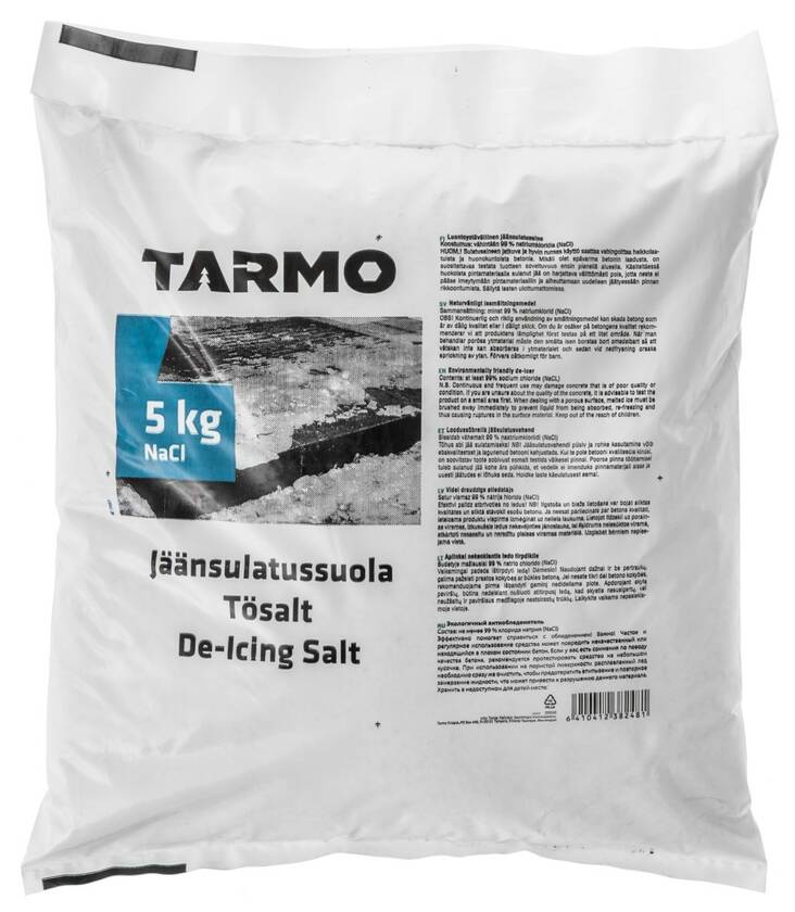 Jäänsulatussuola 5kg TARMO - Kiinteistövarusteet  - 145581 - 1