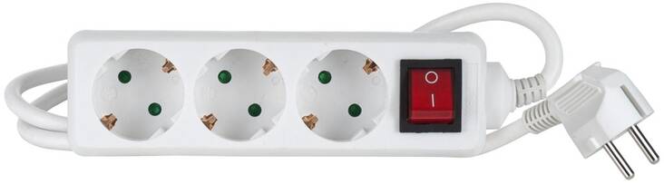 Jatkojohto 3-os. AIRAM 3m - Kaapelit ja kaapelikourut, jatkojohdot - 134601 - 1