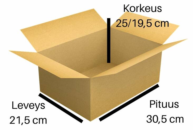Pahvilaatikko A4/3C - Pahvilaatikot - 104811 - 1