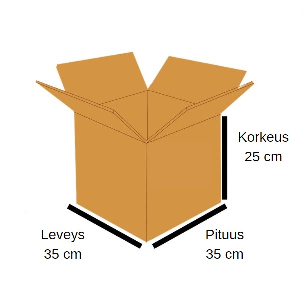 Pahvilaatikko nr.33 - Pahvilaatikot - 178011 - 1