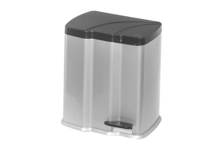 Roskakori 7L+15L polkimella KEEPER - Roska-, tuhka- ja jäteastiat - 154521 - 1