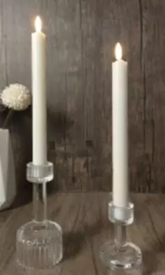 Led-kruunukynttilä 2,1x24,5cm - Kynttilät, lyhdyt ja tarvikkeet - 183211 - 1