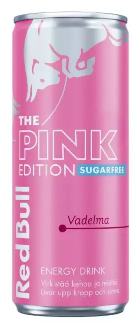Red Bull Pink Edition Vadelma 250ml - Mehut ja virvoitusjuomat - 182701 - 1