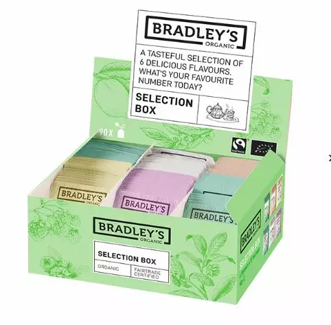 Teelajitelma BRADLEY´S luomu - Kahvit, teet ja kaakaot - 187111 - 1