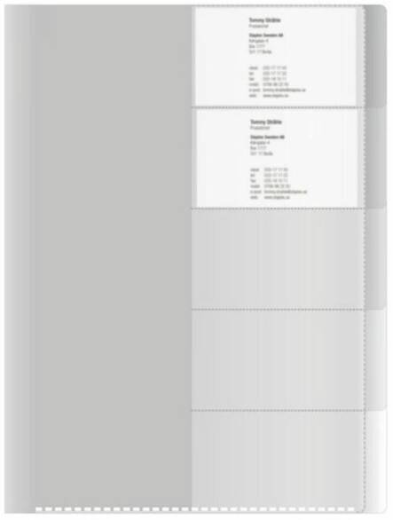 Lajittelutasku A4 5-os - Muovitaskut - 169742 - 1