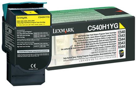 Värikasetti LEXMARK C540H1YG laser - Lexmark laservärikasetit ja rummut - 120572 - 1