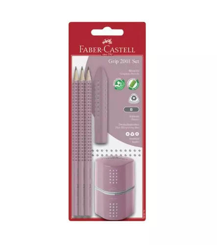 Kirjoitussetti FABER-CASTELL Grip 2001 - Lyijykynät - 185382 - 1