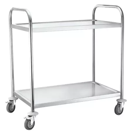 Tarjoiluvaunu 2-krs HENDI - Ammattikeittiötarvikkeet - 186592 - 1