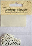 Askartelukuvio kiitos kulta - Askartelutarvikkeet - 136062 - 1