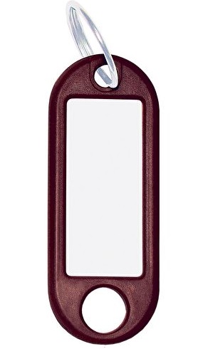 Avaimenperä WEDO muovia nimikotelo - Avainkaapit, avaimenperät - 128452 - 1