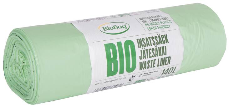 Biojätepussi 140L 850x1400mm BIOBAG - Biojätepussit - 157682 - 1
