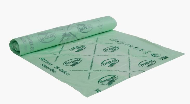 Biojätepussi 50L Biobag 32kpl/rll - Biojätepussit  - 156812 - 1