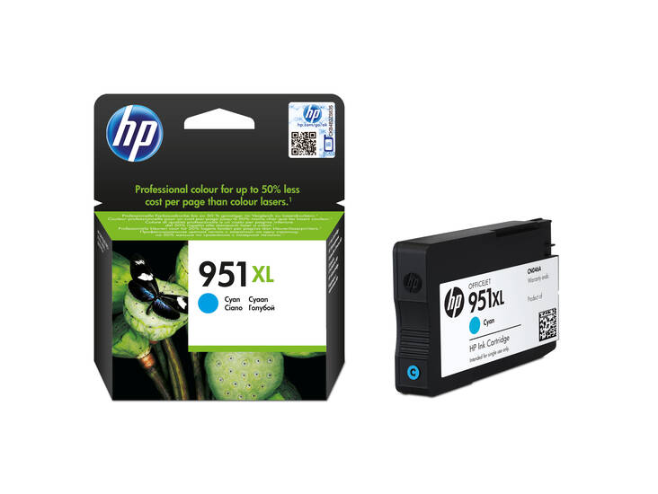 HP 951XL CN046AE mustesuihku - Mustesuihkuvärit HP - 129882 - 1