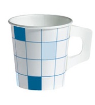 Kahvikuppi 175ml HUHTAMÄKI Ruutu - Kertakäyttömukit ja niiden kannet - 105022 - 1