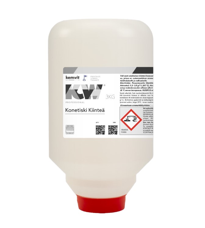 Konetiskiaine 3kg KW Kiinteä - Astianpesuaineet ja keittiön puhtaus - 164292 - 1