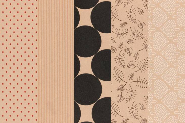 Lahjapaperi 70cm/5m WINTERIA - Lahjapaperit - 172462 - 1