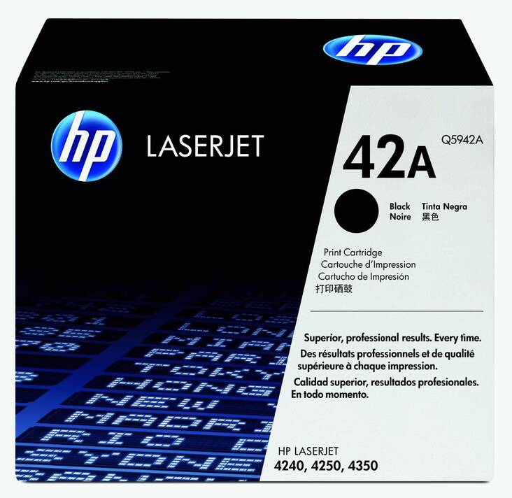 Värikasetti HP 42A Q5942A laser - HP laservärikasetit ja rummut - 115982 - 1