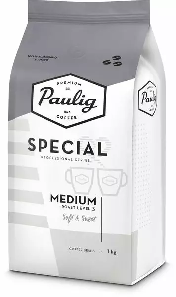 Kahvipapu 1kg PAULIG Special Medium - Kahvit, teet ja kaakaot - 185492 - 1
