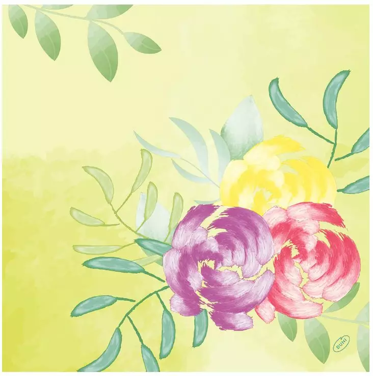 Lautasliina 40x40cm DUNI Bio Dunisoft - Servietit ja lautasliinat - 180492 - 1