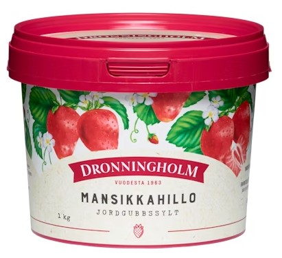 Mansikkahillo 1kg DRONNINGHOLM - Mehut ja virvoitusjuomat - 180542 - 1