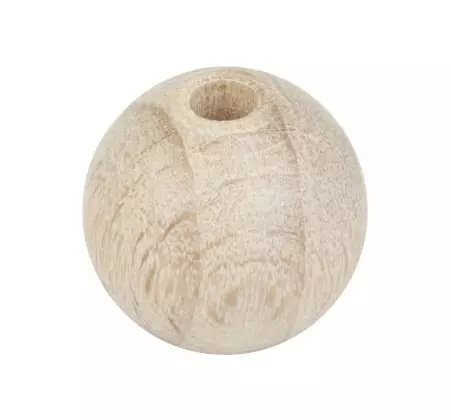 Puuhelmet 15mm 14kpl/pss - Askartelutarvikkeet - 142802 - 1