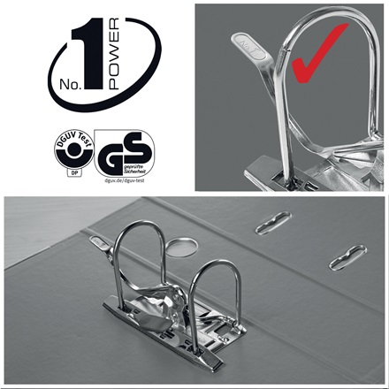 Mappi ESSELTE 50mm/A4 No1 Power - Muovimapit - 119713 - 2