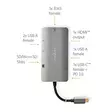 Moniporttisovitin Usb-C 7-in-1 NEDIS - Muut koneet ja esityslaitteet - 182563 - 4