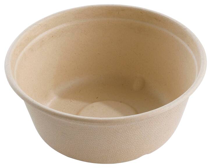 Annosrasia 1000ml/21cm Bagasse Bowl - Take away ja annosrasiat - 165493 - 1