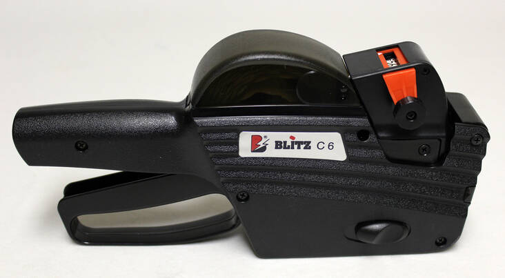 Hinnoittelukone BLITZ C6 1-rivinen - Hinnoittelukoneet - 108483 - 1