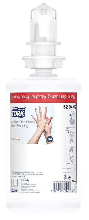 Käsidesivaahto 1L TORK S4 - Kosteusrasvat ja käsihuuhteet - 169953 - 1