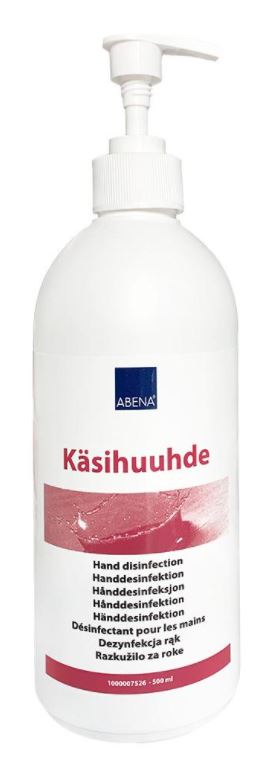 Käsihuuhde 500ml ABENA - Kosteusrasvat ja käsihuuhteet - 168673 - 1