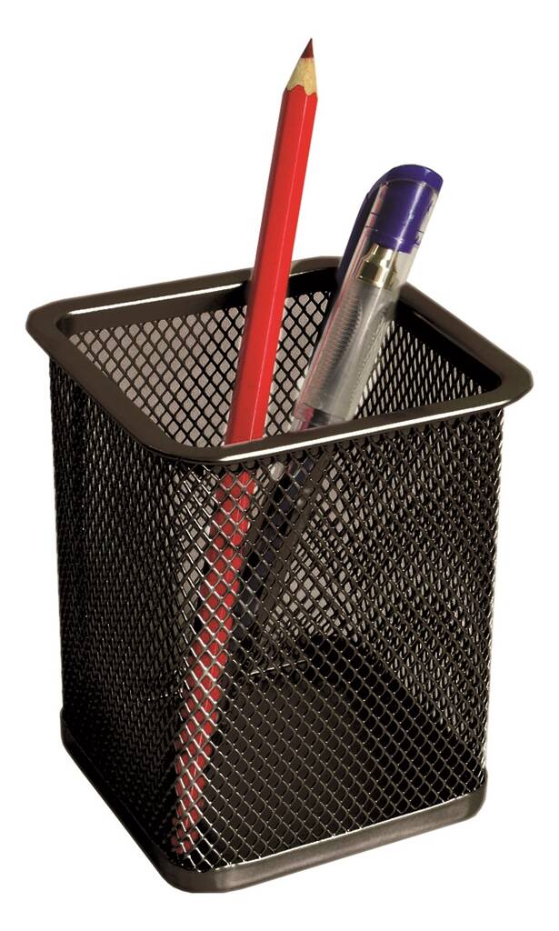 Kynäpurkki BNT metalli neliskulma - Kynäpurkit, tarvikelokerot - 122623 - 1